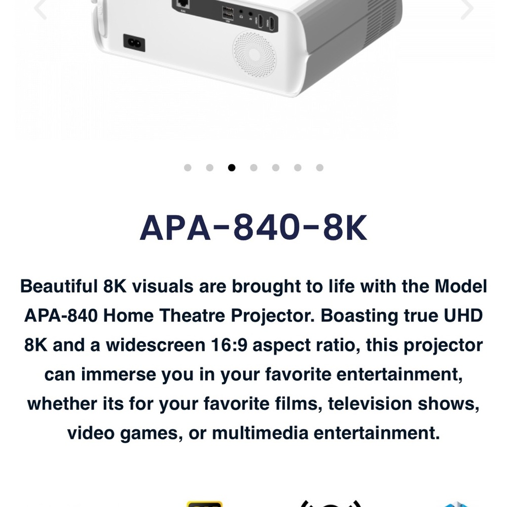 Brand New Projector - Picture 2 of 7